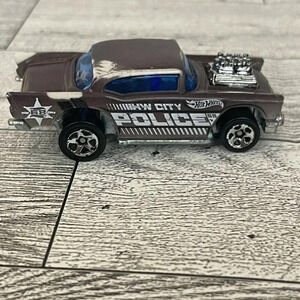 Vintage VTG Mattel Hot Wheels 1976 ‘57 Chevy HW City Police Car